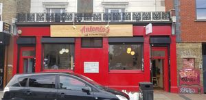 Outside at Antonio's Kitchen in East London