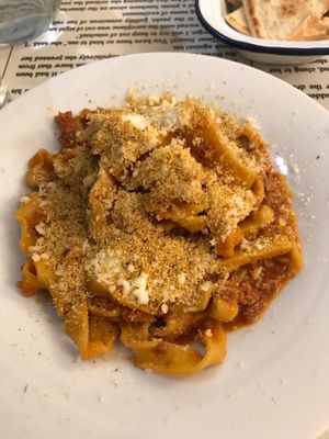 Bolognese  at Antonio's Kitchen in East London