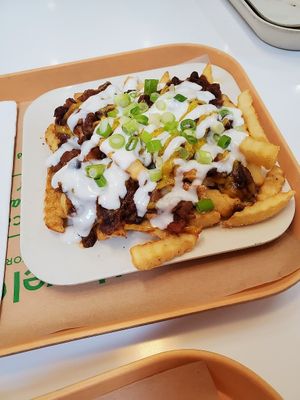 Chili Fries at Next Level Burger - Potrero Hill in San Francisco