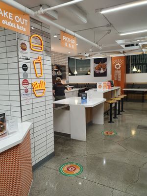 Inside at Next Level Burger - Potrero Hill in San Francisco