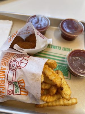 Kids Chick’n meal  at Next Level Burger - Potrero Hill in San Francisco