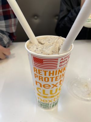 Large peanut butter cup- the best!  at Next Level Burger - Potrero Hill in San Francisco