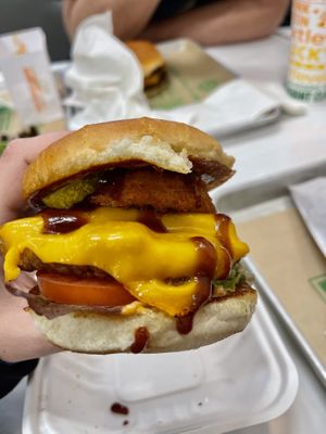 The Maverick Burger - SO good   at Next Level Burger - Potrero Hill in San Francisco