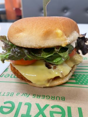 Chicken bacon ranch burger  at Next Level Burger - Potrero Hill in San Francisco