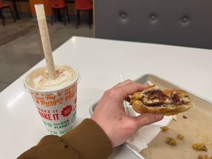 Great food selection, lovely vegan Americana, but could have had better servicee  at Next Level Burger - Potrero Hill in San Francisco