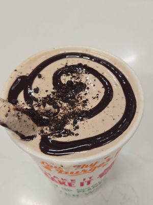 Cookies and cream soy milkshake at Next Level Burger - Potrero Hill in San Francisco