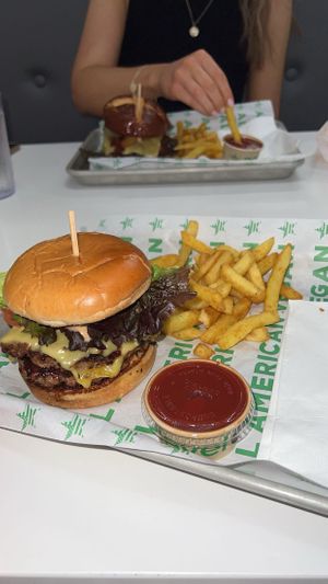 American Chzburger  at Next Level Burger - Potrero Hill in San Francisco