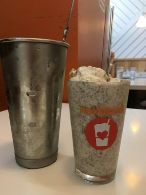 Peanut butter cup shake at Next Level Burger - Potrero Hill in San Francisco