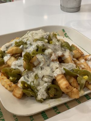 Jalapeño fries. Bomb!  at Next Level Burger - Potrero Hill in San Francisco