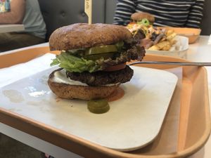 Mexicali burger  at Next Level Burger - Potrero Hill in San Francisco