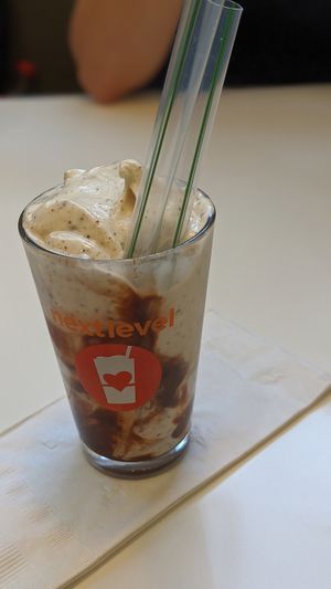 Cookies and cream milkshake at Next Level Burger - Potrero Hill in San Francisco