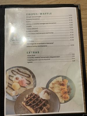   at Gelateria Sorbetto in Praia Da Rocha