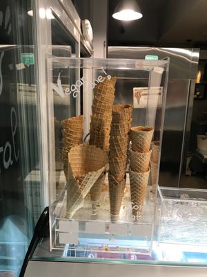 Cones at Gelateria Sorbetto in Praia Da Rocha