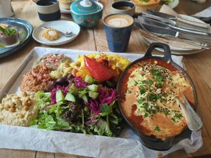 Breakfast tray 1 (vegan) at Baristinho in Aachen