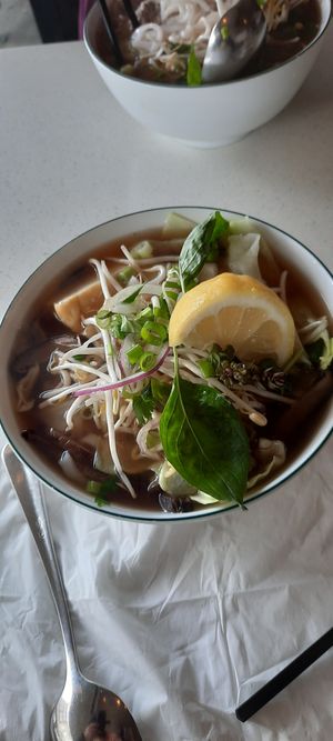 Vegan pho at Eat Fuh in Marrickville