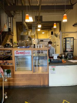 Counter  at Sweetpea Baking Company in Portland