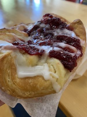Strawberry Danish  at Sweetpea Baking Company in Portland