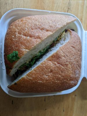 Breakfast Sammie at Sweetpea Baking Company in Portland