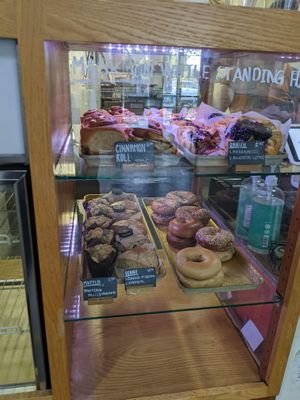 Smaller display case at Sweetpea Baking Company in Portland