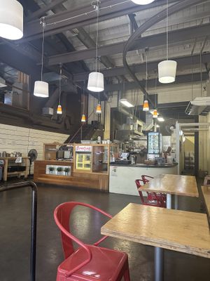 Counter on a weekday  at Sweetpea Baking Company in Portland