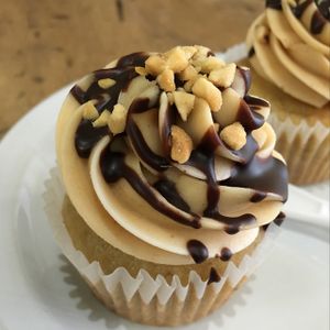 The Elvis Cupcake at Sweetpea Baking Company in Portland