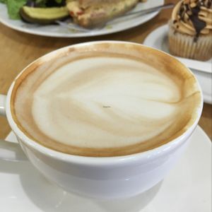 Mocha with Almond Milk at Sweetpea Baking Company in Portland