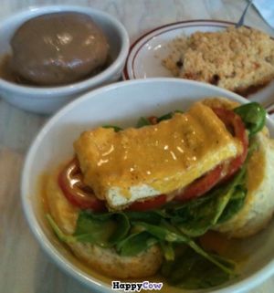 The Wirth-Less, biscuit and gravy and coffee cake.  at Sweetpea Baking Company in Portland