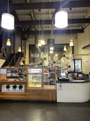 Industrial Interior w/Ordering Station  at Sweetpea Baking Company in Portland