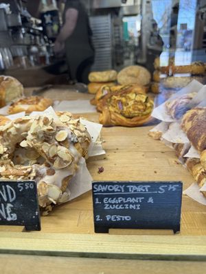 Savory tart!  at Sweetpea Baking Company in Portland