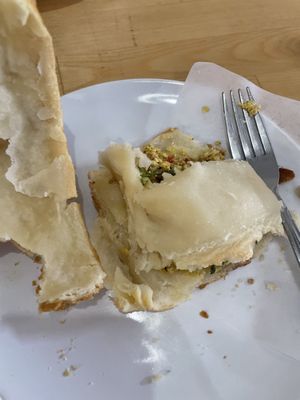 The raw croissant. I could play with it like play dough.  at Sweetpea Baking Company in Portland