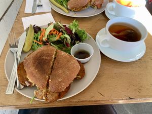 Turtle Power with an Earl Grey #Veganuary at Sweetpea Baking Company in Portland