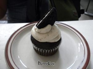 Cookies and Cream Cupcake at Sweetpea Baking Company in Portland