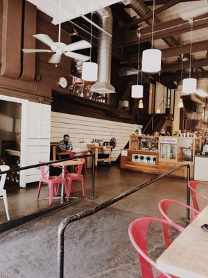 Inside Sweetpea Baking Co. at Sweetpea Baking Company in Portland