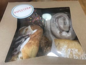 Birthday treats at Sweetpea Baking Company in Portland