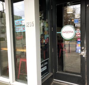 We’re open  at Sweetpea Baking Company in Portland