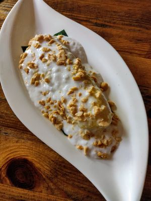 Dessert at Le's Cyclo in Potsdam