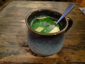 Ginger-Lemongrass-Mint-Lime Tea at Le's Cyclo in Potsdam