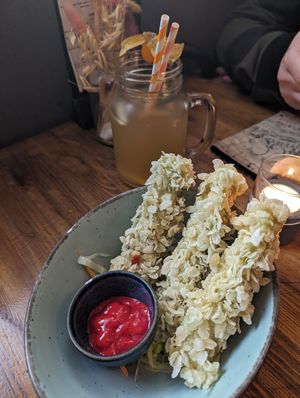 Com Chien at Le's Cyclo in Potsdam