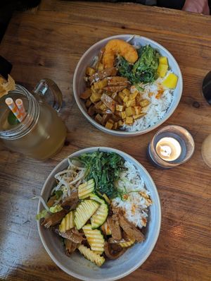 Monk Bowl & Buddha Bowl at Le's Cyclo in Potsdam