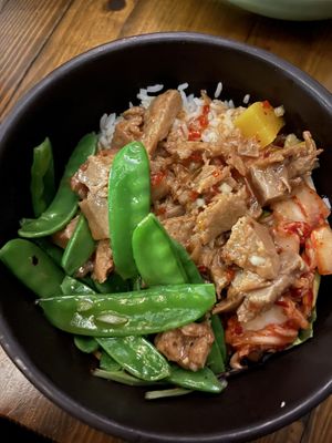 monk bowl  at Le's Cyclo in Potsdam