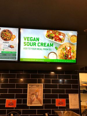 Increasing vegan options at Zambrero in Tuggeranong