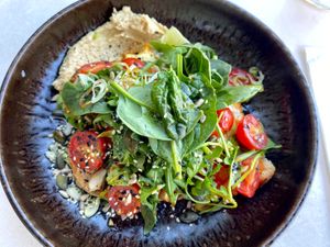 Avo & Tomato Toast with GF bread at Emma's Kitchen in San Gwann