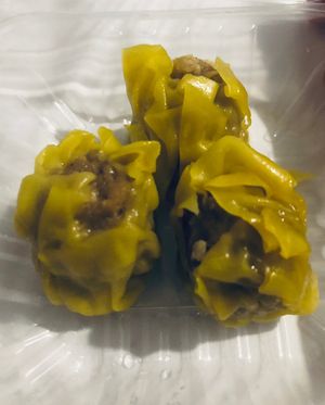 Siew Mai  at Cameleon Vegetarian Bean Curd in Kuala Lumpur