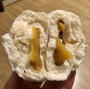 Taro bao  at Cameleon Vegetarian Bean Curd in Kuala Lumpur