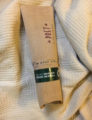 Vegan "Meatball" wrap at Pret A Manger - 36th and 5th in New York City