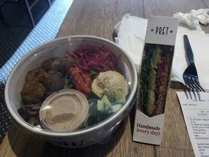 Yum  at Pret A Manger - 39th and 8th in New York City