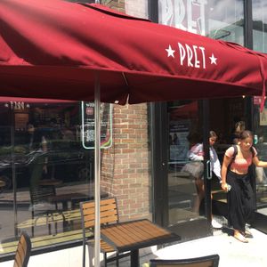 Front at Pret A Manger - Broadway & 116th in New York City