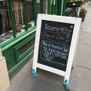 Vegan offers  at Sweet Memories at Study Cafe in Newcastle Upon Tyne
