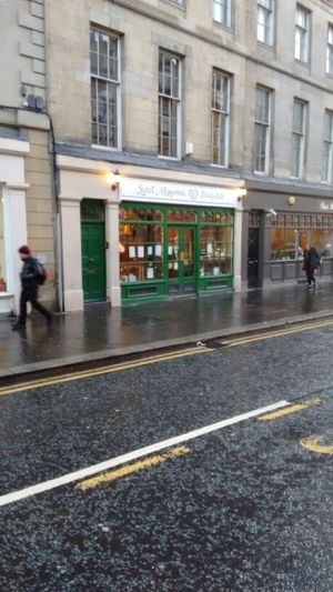 outside at Sweet Memories at Study Cafe in Newcastle Upon Tyne