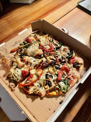 Vegan Roots at G's Pizza - Howard Ave in New Orleans